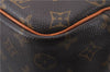 Authentic Louis Vuitton Monogram Deauville Hand Bag M47270 LV 6153E