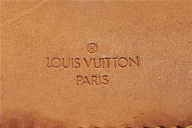 Authentic Louis Vuitton Monogram Deauville Hand Bag M47270 LV 6153E