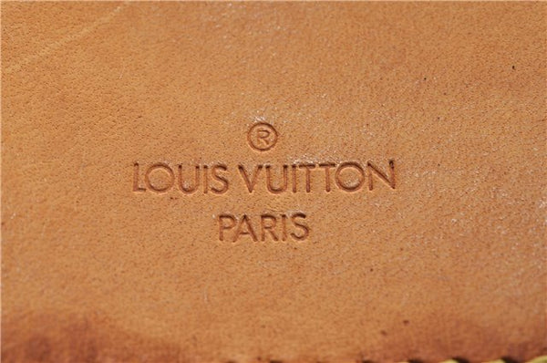 Authentic Louis Vuitton Monogram Deauville Hand Bag M47270 LV 6153E