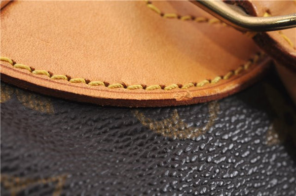 Authentic Louis Vuitton Monogram Deauville Hand Bag M47270 LV 6153E