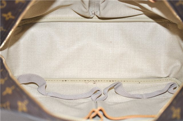 Authentic Louis Vuitton Monogram Deauville Hand Bag M47270 LV 6153E