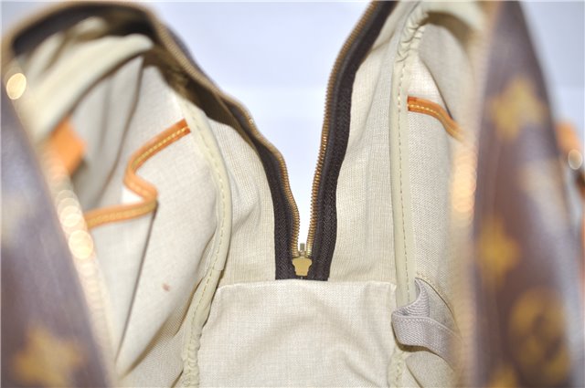 Authentic Louis Vuitton Monogram Deauville Hand Bag M47270 LV 6153E