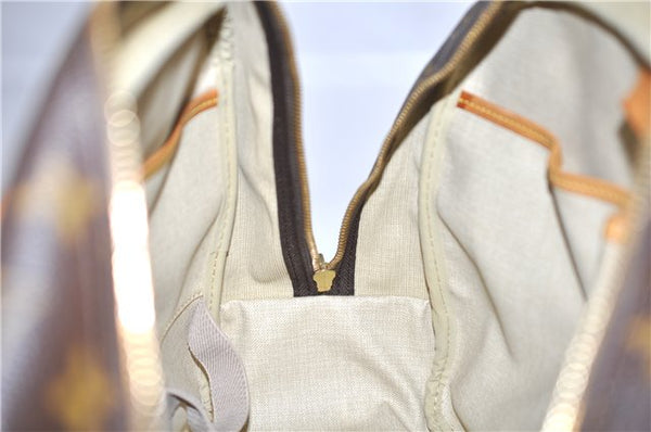 Authentic Louis Vuitton Monogram Deauville Hand Bag M47270 LV 6153E