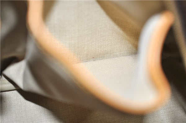 Authentic Louis Vuitton Monogram Deauville Hand Bag M47270 LV 6153E