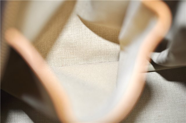 Authentic Louis Vuitton Monogram Deauville Hand Bag M47270 LV 6153E