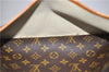 Authentic Louis Vuitton Monogram Deauville Hand Bag M47270 LV 6153E