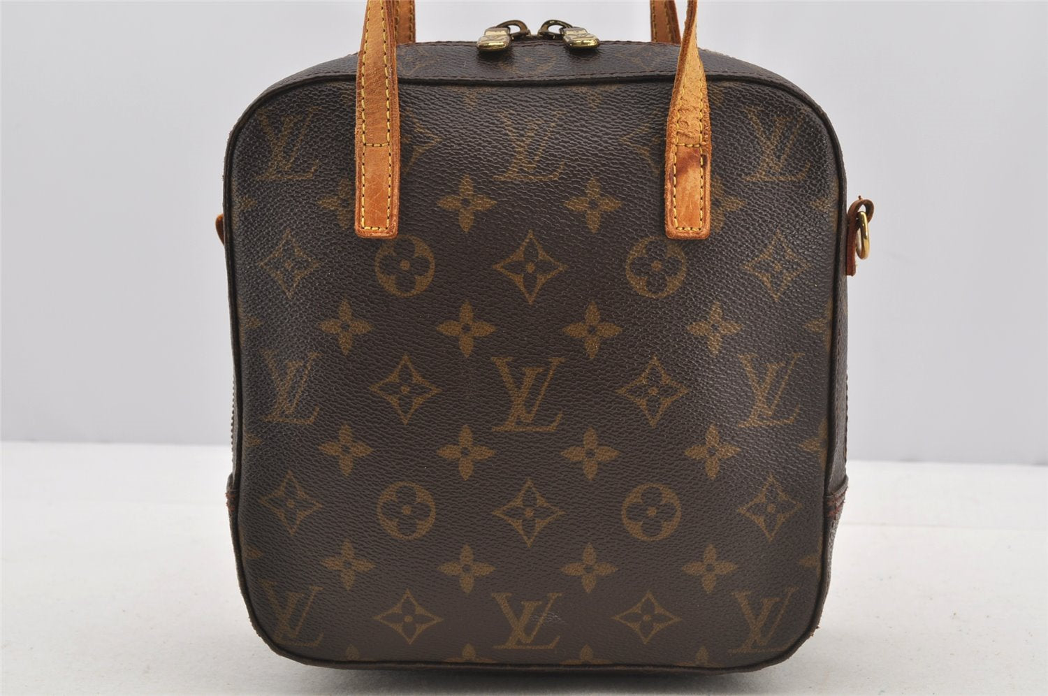 Authentic Louis Vuitton Monogram Spontini 2Way Shoulder Hand Bag M47500 LV 6153I