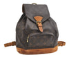 Authentic Louis Vuitton Monogram Montsouris MM Backpack M51136 LV 6154I