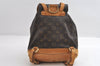 Authentic Louis Vuitton Monogram Montsouris MM Backpack M51136 LV 6154I