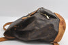 Authentic Louis Vuitton Monogram Montsouris MM Backpack M51136 LV 6154I