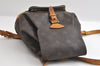 Authentic Louis Vuitton Monogram Montsouris MM Backpack M51136 LV 6154I