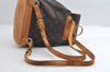 Authentic Louis Vuitton Monogram Montsouris MM Backpack M51136 LV 6154I
