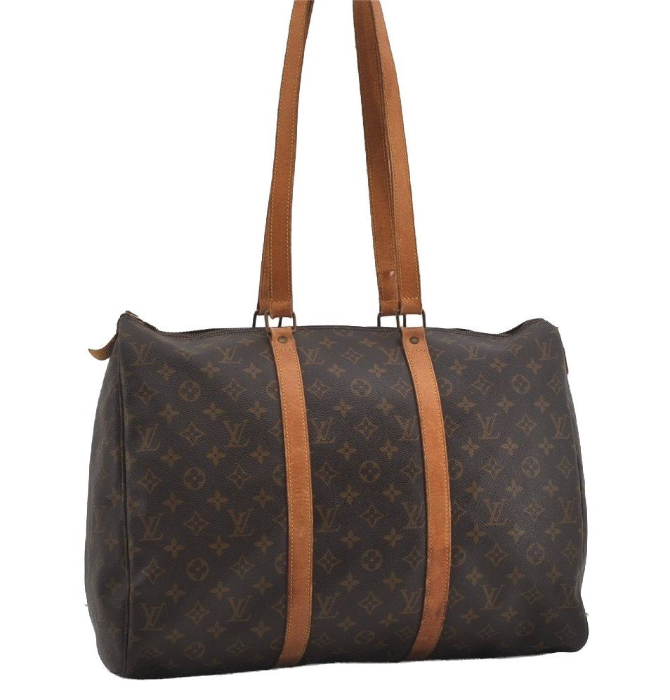 Authentic Louis Vuitton Monogram Flanerie 45 Shoulder Boston Bag M51115 LV 6155I