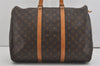 Authentic Louis Vuitton Monogram Flanerie 45 Shoulder Boston Bag M51115 LV 6155I