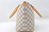 Authentic Louis Vuitton Damier Azur Saleya PM Shoulder Tote Bag N51186 LV 6156E