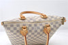 Authentic Louis Vuitton Damier Azur Saleya PM Shoulder Tote Bag N51186 LV 6156E