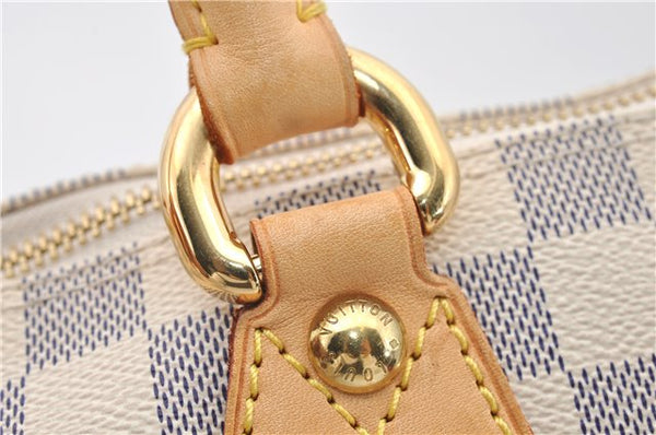 Authentic Louis Vuitton Damier Azur Saleya PM Shoulder Tote Bag N51186 LV 6156E