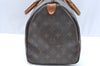 Authentic Louis Vuitton Monogram Speedy 35 Hand Boston Bag M41524 LV Junk 6156I