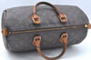 Authentic Louis Vuitton Monogram Speedy 35 Hand Boston Bag M41524 LV Junk 6156I