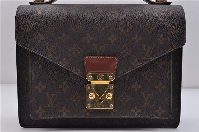 Authentic LOUIS VUITTON Monogram Monceau 2Way Shoulder Hand Bag M51185 LV 6157C