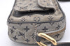 Auth Louis Vuitton Monogram Mini Juliet MM Shoulder Cross Bag M92217 Blue 6157I
