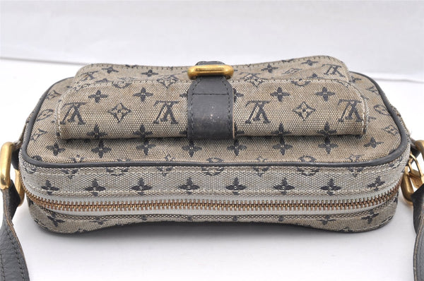 Auth Louis Vuitton Monogram Mini Juliet MM Shoulder Cross Bag M92217 Blue 6157I