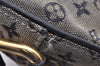 Auth Louis Vuitton Monogram Mini Juliet MM Shoulder Cross Bag M92217 Blue 6157I