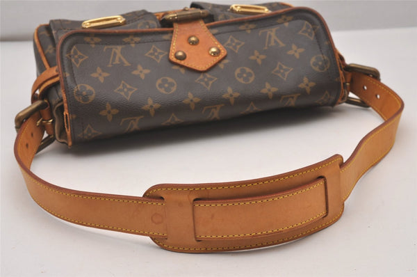 Authentic Louis Vuitton Monogram Hudson PM Shoulder Bag Purse M40027 LV 6159I