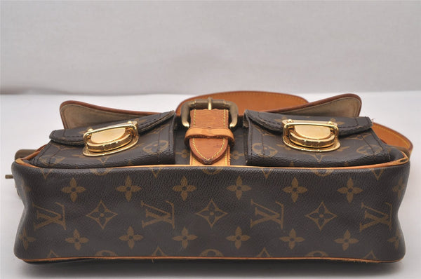 Authentic Louis Vuitton Monogram Hudson PM Shoulder Bag Purse M40027 LV 6159I