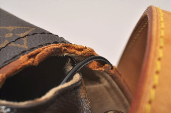 Authentic Louis Vuitton Monogram Hudson PM Shoulder Bag Purse M40027 LV 6159I