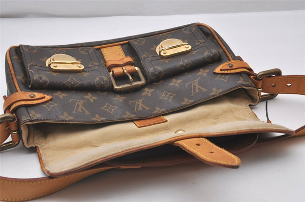 Authentic Louis Vuitton Monogram Hudson PM Shoulder Bag Purse M40027 LV 6159I