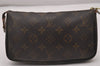 Authentic Louis Vuitton Monogram Pochette Accessoires Shoulder Cross Pouch 6160I