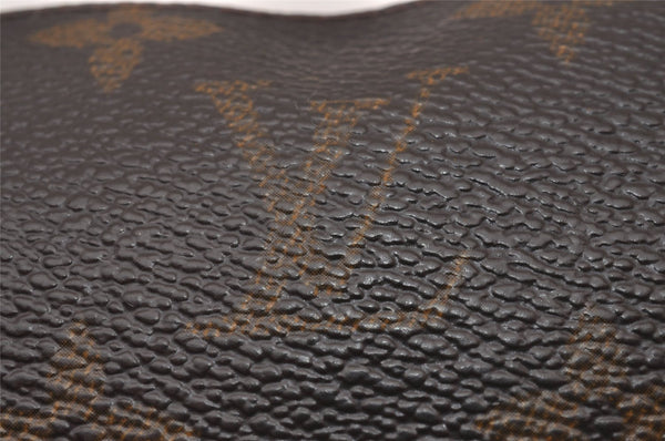 Authentic Louis Vuitton Monogram Pochette Accessoires Shoulder Cross Pouch 6160I