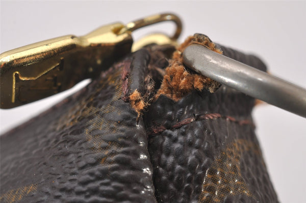 Authentic Louis Vuitton Monogram Pochette Accessoires Shoulder Cross Pouch 6160I