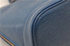 Authentic Louis Vuitton Epi Alma PM Hand Bag Blue M52145 LV 6161E