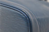 Authentic Louis Vuitton Epi Alma PM Hand Bag Blue M52145 LV 6161E