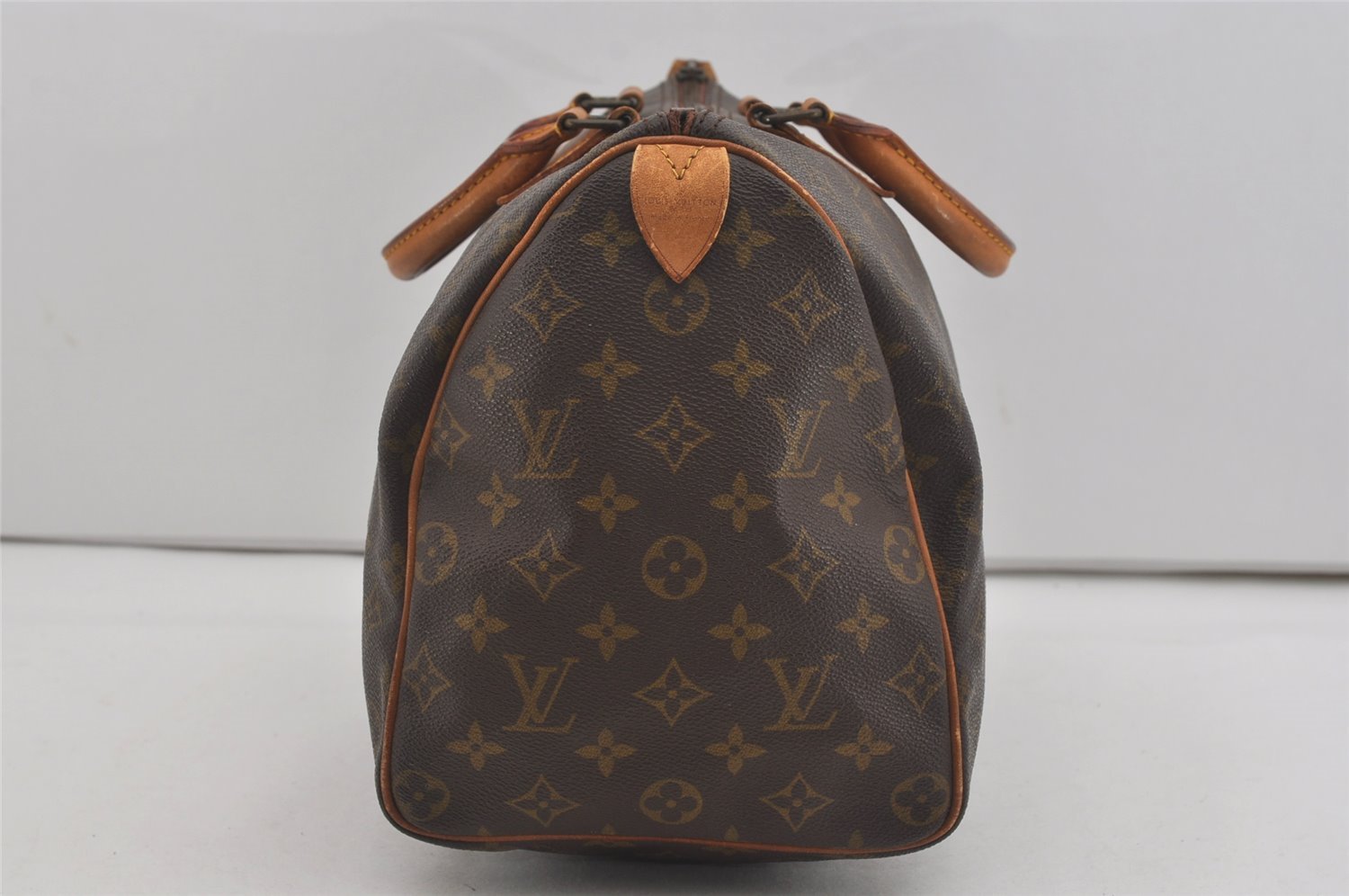 Authentic Louis Vuitton Monogram Speedy 35 Hand Boston Bag Old Model LV 6162I