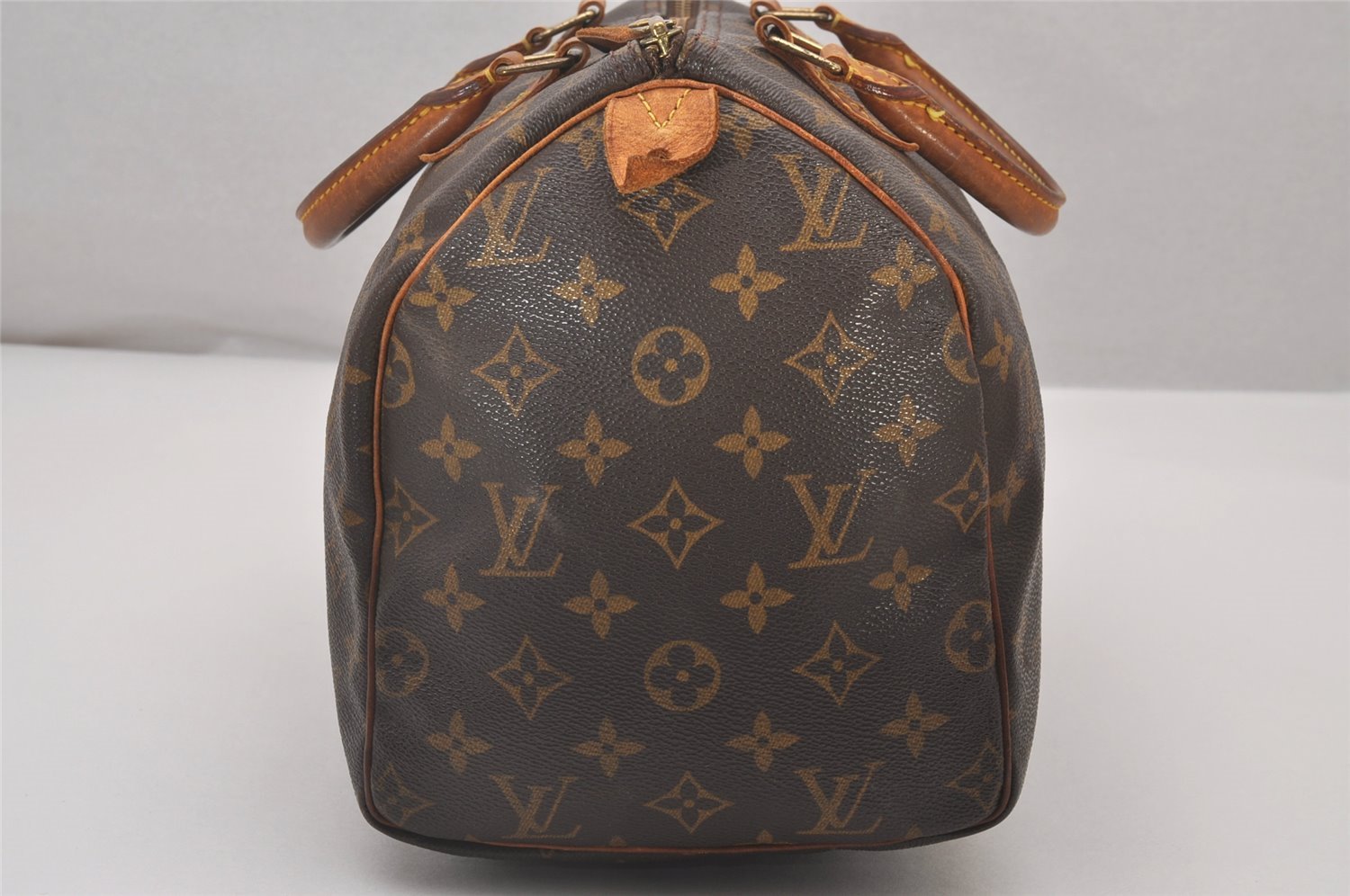 Authentic Louis Vuitton Monogram Speedy 30 Hand Boston Bag M41526 LV 6163I
