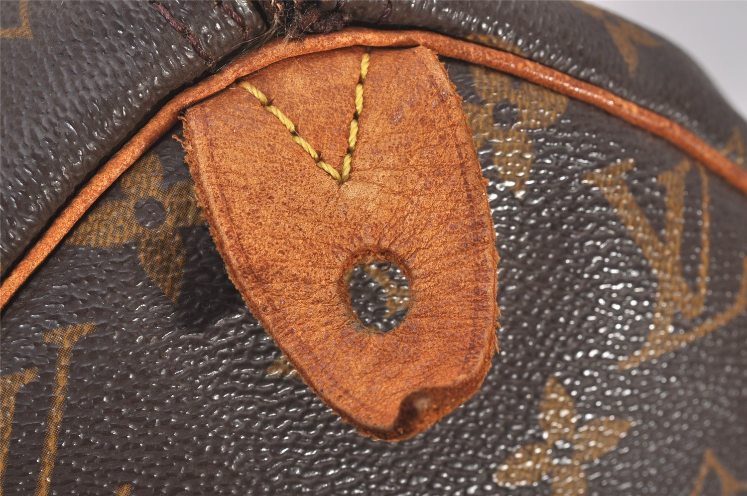 Authentic Louis Vuitton Monogram Speedy 30 Hand Boston Bag M41526 LV 6163I