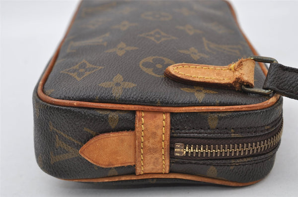 Auth Louis Vuitton Monogram Marly Bandouliere Shoulder Bag M51828 LV Junk 6164I