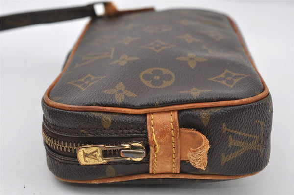 Auth Louis Vuitton Monogram Marly Bandouliere Shoulder Bag M51828 LV Junk 6164I