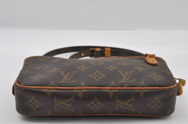 Auth Louis Vuitton Monogram Marly Bandouliere Shoulder Bag M51828 LV Junk 6164I