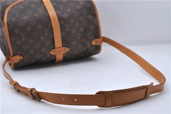 Auth Louis Vuitton Monogram Saumur 35 Shoulder Cross Body Bag M42254 LV 6165D