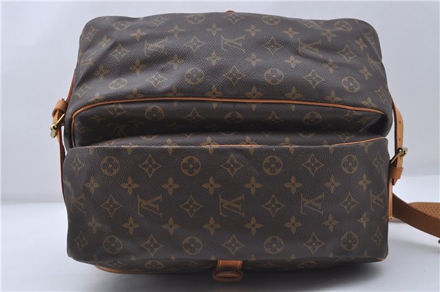 Auth Louis Vuitton Monogram Saumur 35 Shoulder Cross Body Bag M42254 LV 6165D