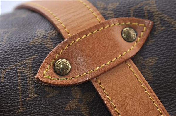 Auth Louis Vuitton Monogram Saumur 35 Shoulder Cross Body Bag M42254 LV 6165D