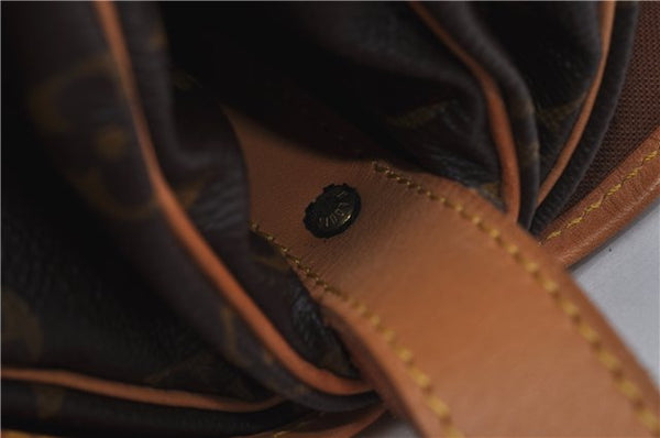 Auth Louis Vuitton Monogram Saumur 35 Shoulder Cross Body Bag M42254 LV 6165D