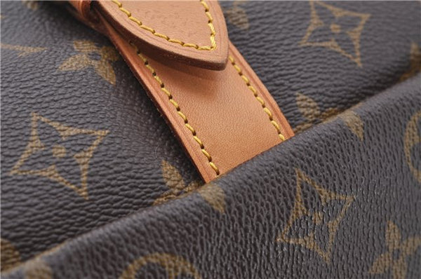 Auth Louis Vuitton Monogram Saumur 35 Shoulder Cross Body Bag M42254 LV 6165D