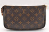 Authentic Louis Vuitton Monogram Pochette Accessoires Pouch M51980 LV Junk 6166I