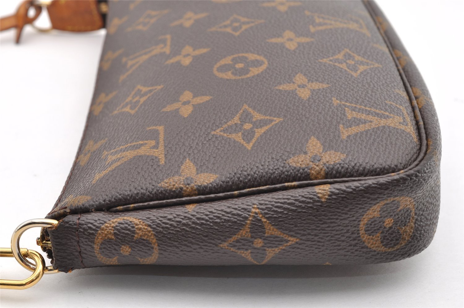 Authentic Louis Vuitton Monogram Pochette Accessoires Pouch M51980 LV Junk 6166I