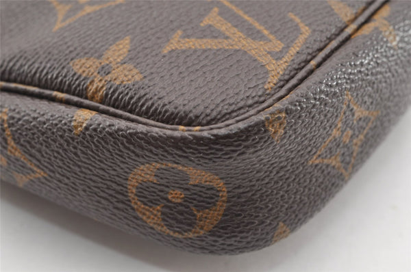 Authentic Louis Vuitton Monogram Pochette Accessoires Pouch M51980 LV Junk 6166I
